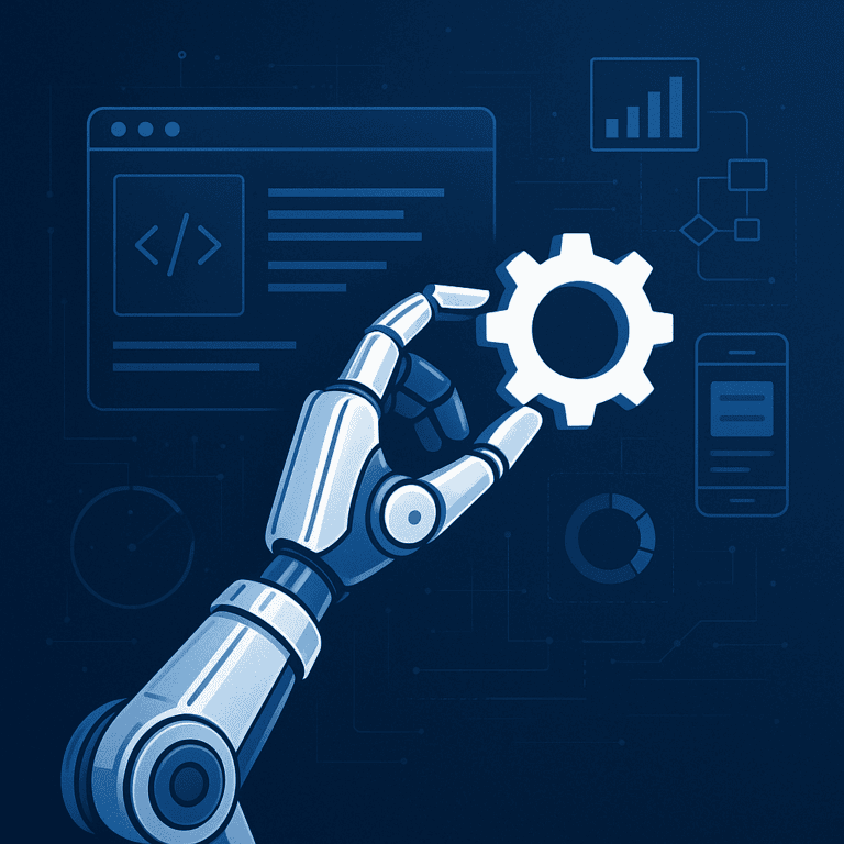 Ilustración de servicios RPA para automatizar procesos
