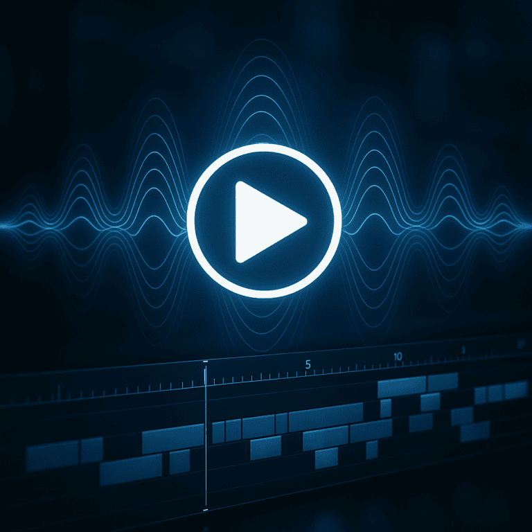 Ilustración de producción audiovisual corporativa