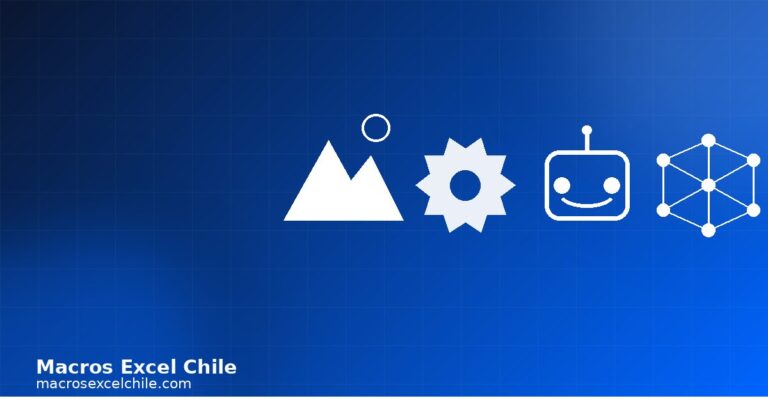 Ilustración de automatización con macros, RPA e inteligencia artificial para empresas mineras en Antofagasta